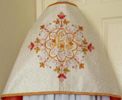 White Humeral Veil.
